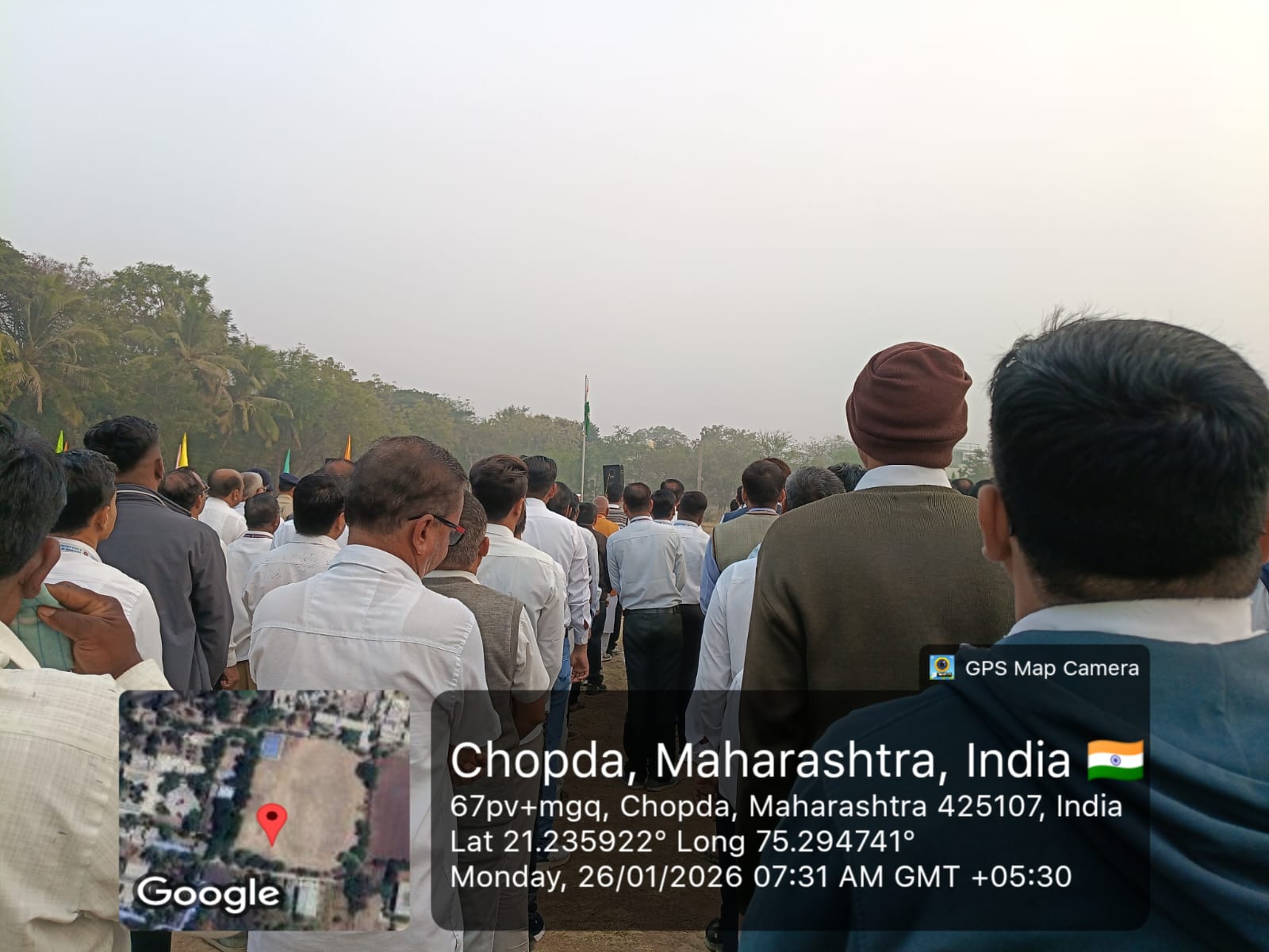 Smt. Sharadchandrika Suresh Patil College of Pharmacy, Chopda proudly celebrated Republic Day on 26 January 2026, upholding the spirit of the Indian Constitution with flag hoisting by Hon. Adv. Sandee